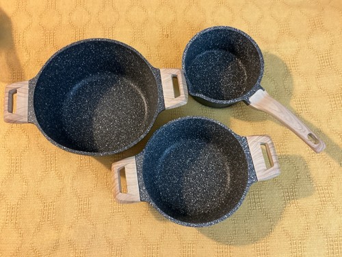Carote black granite nonstick - black,